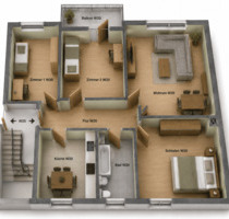 4-Zimmer-Eigentumswohnung 84m² mit Balkon & Fernblick - sofort bezugsfrei in Idar-Oberstein