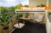3 Zimmer mit Grünblick-Garantie - Helle 3-Raum-Wohnung mit Balkon in ruhiger, grüner Lage – Mietfrei-Aktion