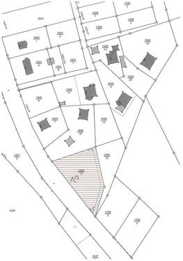 Lageplan - Grundstück in Waldenburg