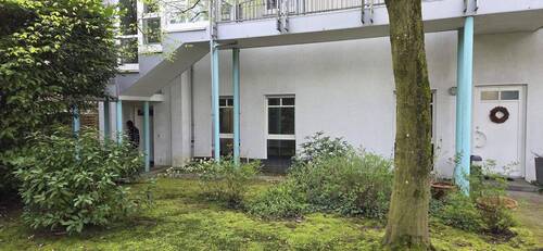 Schlafzimmer zum Park - Etagenwohnung mit 66,30 m&sup2; in Düsseldorf zum Kaufen