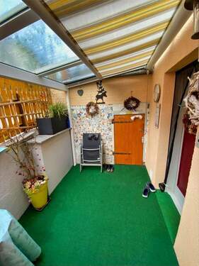 Eingang und Terrasse - 
