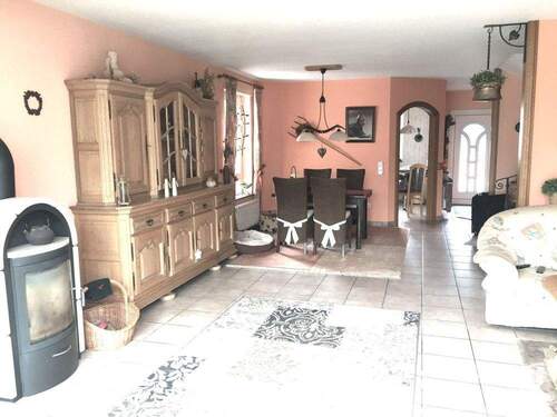 Wohnzimmer Ansicht 2 - 3 Zimmer Doppelhaushälfte in Mönchengladbach