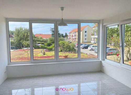 Wintergarten virtuell renoviert - Doppelhaushälfte mit 117,50 m&sup2; in Helmstedt zum Kaufen