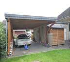 Rückseite Carport - 