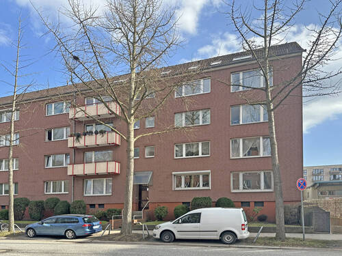 Straßenansicht - 2 Zimmer Etagenwohnung in Hamburg
