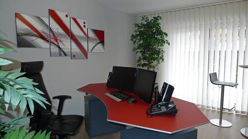 .....oder Arbeiten - Etagenwohnung mit 38,00 m&sup2; in Forchheim zum Kaufen