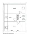 Grundrissskizze Dachgeschoss - 