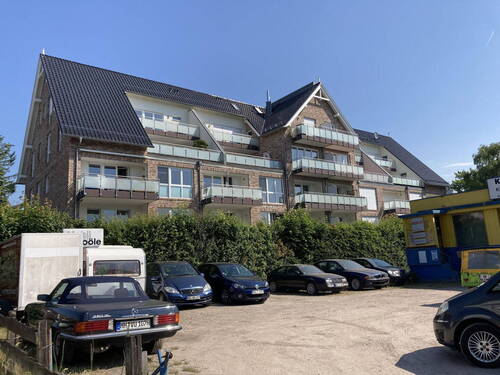 Rückseite Wohnanlage - 2 Zimmer Etagenwohnung in Hamburg