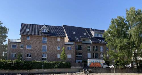 Ansicht Nordseite, Eingang - Etagenwohnung mit 64,00 m&sup2; in Hamburg zum Kaufen