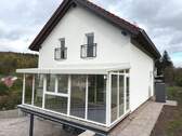 Wintergarten (nun fertig) - Einfamilienhaus mit 123,00 m² in Gera zum Kaufen