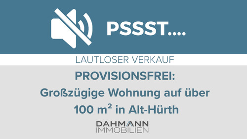 _PROVISIONSFREI Großzügige Wohnung mit Balkon auf über 100 m_ in Alt-Hürth (Virtueller Zoom-Hintergrund) - PROVISIONSFREI: Großzügige Wohnung mit Balkon auf über 100 m² in Alt-Hürth
