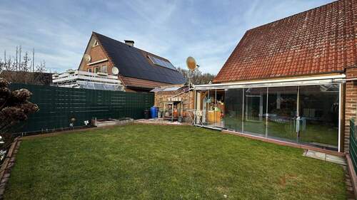 Garten - 4 Zimmer Doppelhaushälfte in Salzbergen