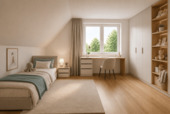 Kinderzimmer Visualisierung - Einfamilienhaus mit 134,60 m&sup2; in Tespe zum Kaufen