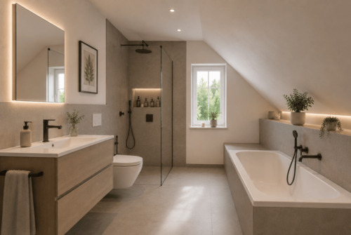 Badezimmer Visualisierung - 