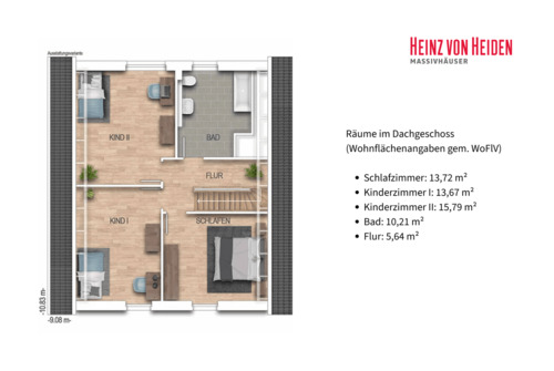 Dachgeschoss - 