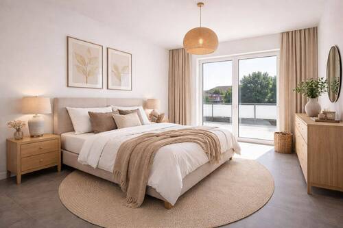 Schlafzimmer - 3 Zimmer Etagenwohnung in Rotenburg (Wümme)