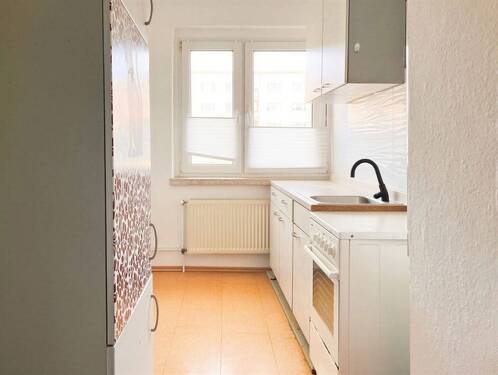 Küche (digital geräumt) - 3 Zimmer Etagenwohnung in Leipzig