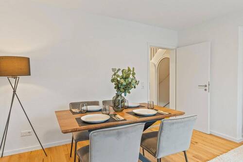 Wohnzimmer - Etagenwohnung mit 106,00 m² in Illertissen zum Kaufen