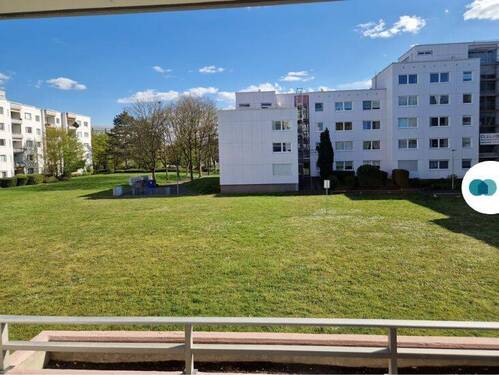 Blick vom Balkon - 