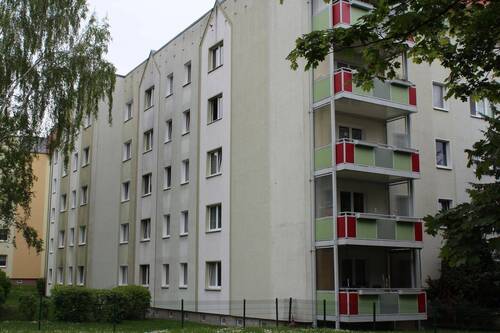 Hausansicht - helle sanierte Wohnung - 459,00 EUR Kaltmiete, ca.  62,10 m² Wohnfläche