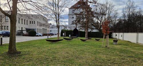 Grünfläche gegenüber Haus 2.jpg - Büro in Chemnitz