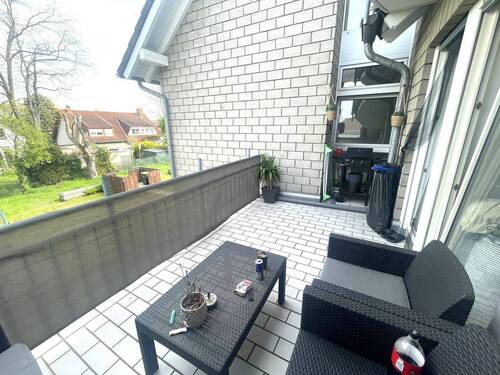 Ansicht Terrassenbalkon - 