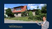 Hausansicht - Ihr neues Zuhause in Stralsund: Doppelhaushälfte mit Wintergarten und großem Garten