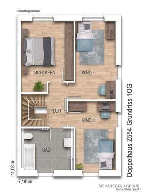 OG(1) - 4 Zimmer Doppelhaushälfte in Neumünster