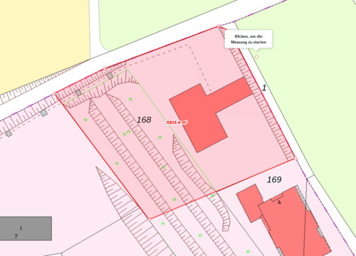 Lageplan - Grundstück in Brakel zum Kaufen