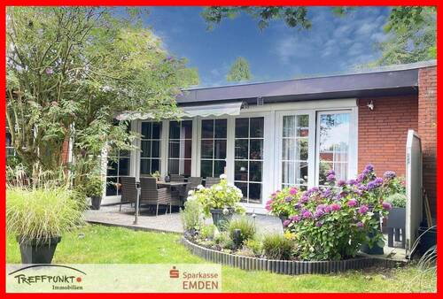 Gartenansicht - 3 Zimmer Bungalow zum Kaufen in Emden