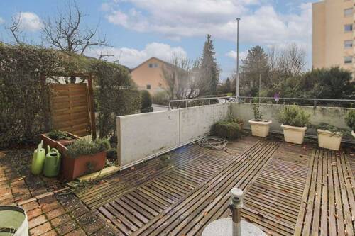 Terrasse - 4 Zimmer Doppelhaushälfte zum Kaufen in Steinheim an der Murr