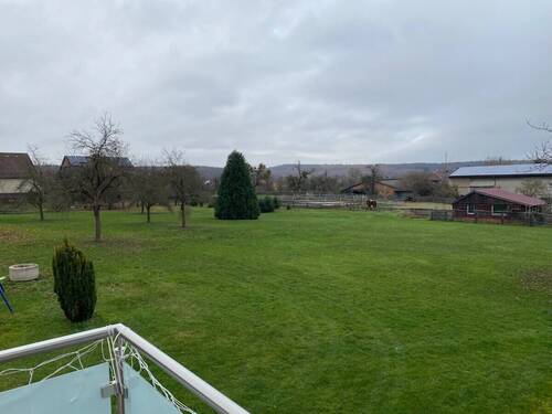 Blick vom Balkon - 