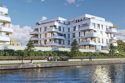 Außenvisualisierung_7 - Tolle 3 Zimmer-Wohnung mit ca. 94m² samt Badewanne, Dusche , Terrasse und Garten