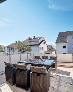 Schicke schöne Terrasse - 