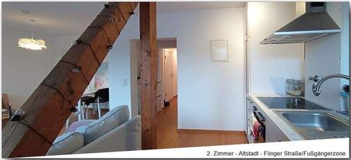 Single-Wohnung Flinger Straße - Altstadt, Fußgänge - 