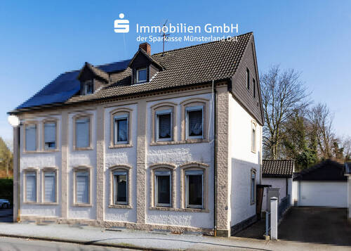 Vorderansicht - Sanierungsbedürftiges Zweifamilienhaus mit viel Potenzial!