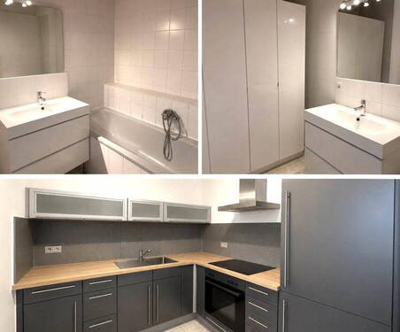 Ansicht Bad/Küche - 2 Zimmer Etagenwohnung zum Kaufen in Fürth