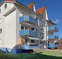 Helle 2-Zimmer-Wohnung mit Terrasse und zwei Stellplätzen in einem gepflegten Mehrfamilienhaus - Leimen St Ilgen