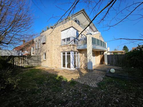 Ansicht Garten - Etagenwohnung mit 82,90 m&sup2; in Cloppenburg zum Kaufen