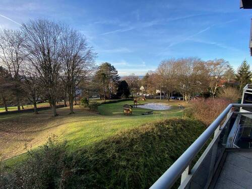 Blick vom Balkon - 