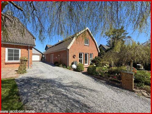 Südansicht Wohnhaus - 1 Zimmer Einfamilienhaus zum Kaufen in Mohrkirch