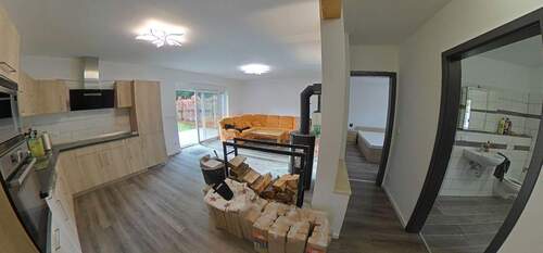 26 Wohnküche im EG - Generationen- Neubau, 2 EBK, PV & Speicher, Garage, Doppelcarport, 2 Kamine, Zisterne, Möbliert