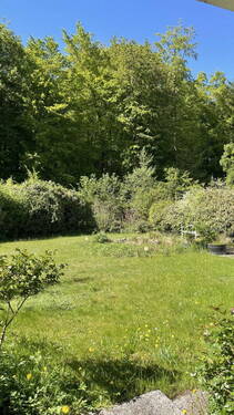 Garten (von der Terrasse aus) - 8 Zimmer Einfamilienhaus zum Kaufen in Lübeck