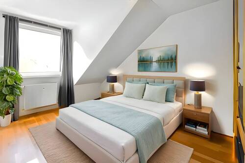 Schlafzimmer illustriert - 