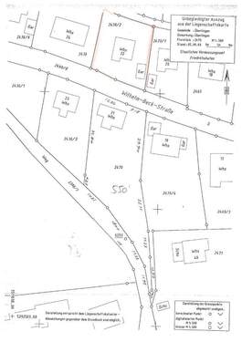 Lageplan - Grundstück in Überlingen