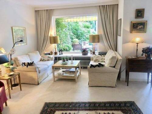 Wohnzimmer - 3 Zimmer Doppelhaushälfte zur Miete in Hamburg