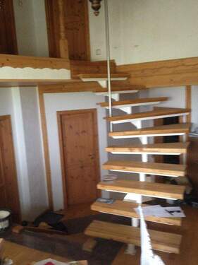 Treppe zum Spitzboden - 