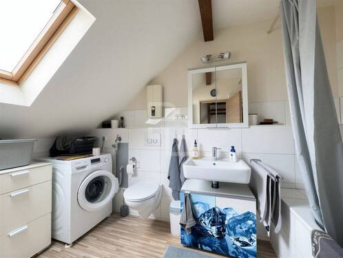 Badezimmer Dachgeschoss - 