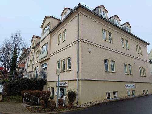 Rück- und Seitenansicht - Gewerbeobjekt (Büro, Produktion, Verkauf) in Grimma zum Kaufen