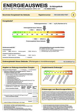 Energieausweis - 